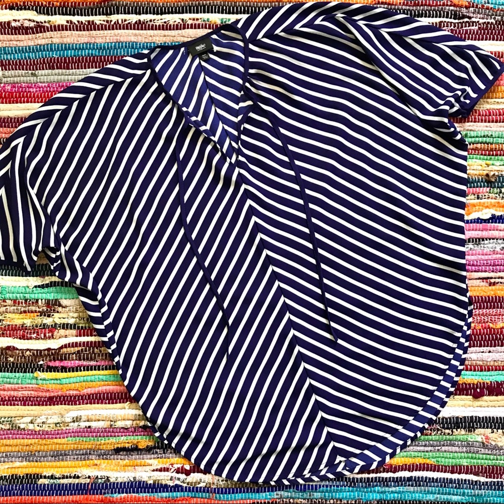 Mossimo ~ Chevron striped swim coverup